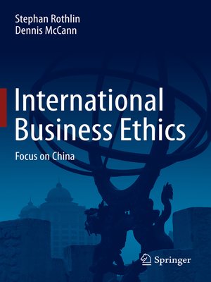 cover image of International Business Ethics